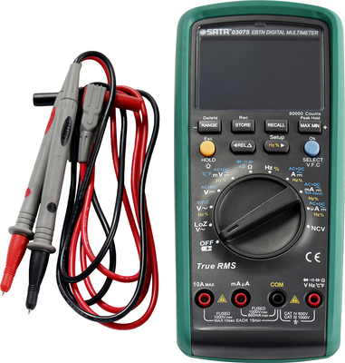 黑晶高亮智能真有效值萬用表