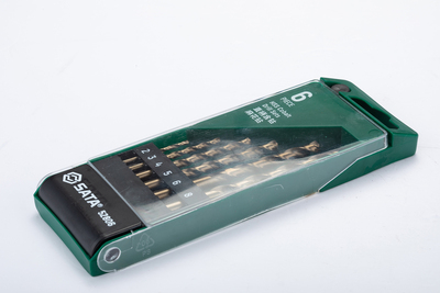 6件套直柄含钴麻花钻